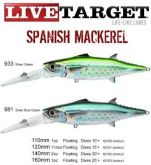 Isca Spanish Mackerel 14cm Live Target